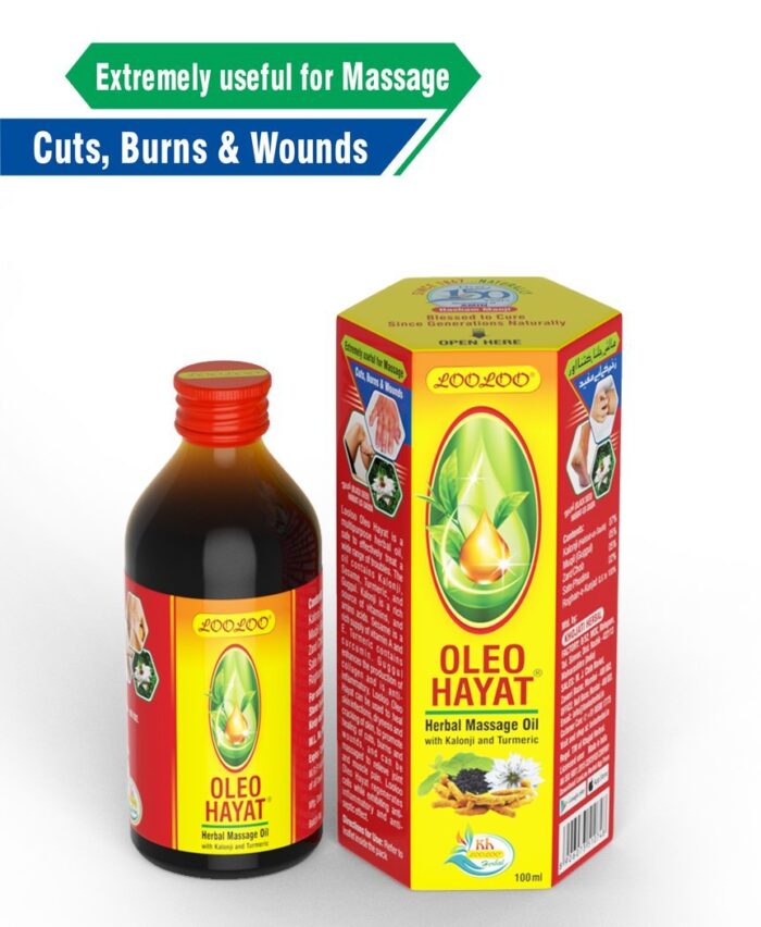 LooLoo Oleo Hayat Herbal Oil - Deep moisturization and skin healing