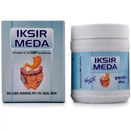 Rex Iksir Meda Unani herbal supplement for digestive health and indigestion relief