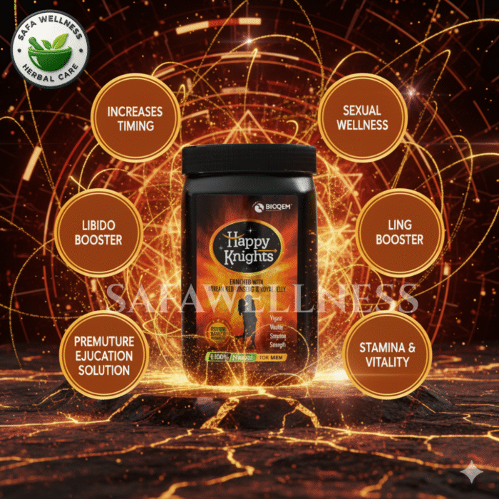 BIOQEM Pharma Happy Knights Prash sex medicine for men to boost stamina, strength, and long-lasting performance