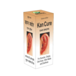 Ambery Kan Cure bottle with natural ingredients for ear infection relief
