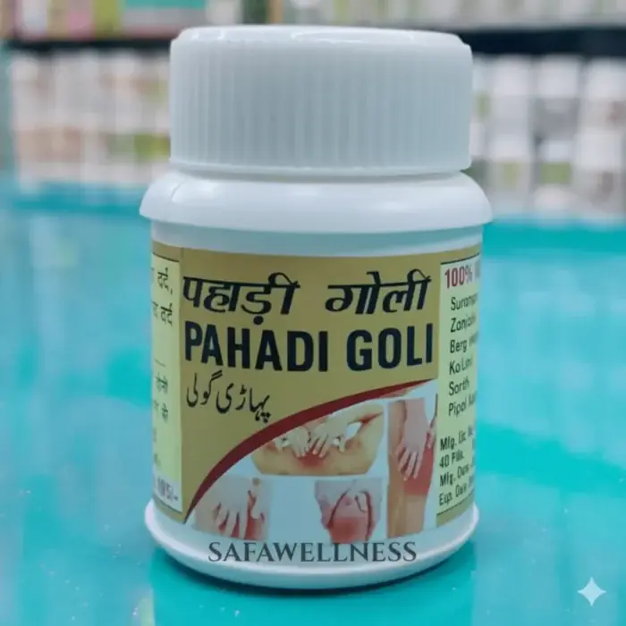 Pahadi Goli herbal joint support supplement for knee pain and joint stiffness – Safawellness