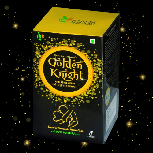 Pakiza Unani Golden Knight – Herbal medicine for long lasting in bed to improve stamina, energy, and sexual performance