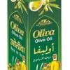 M A Oliva Olive Oil bottle with benefits for heart health, hair nourishment, and skin care.