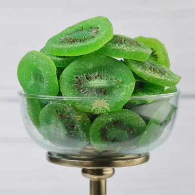 Green Dry kiwi slices