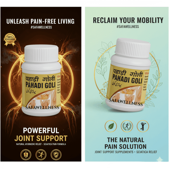 Herbal joint pain medicine that helps ease joint stiffness and supports smooth movement. Works well alongside ayurvedic joint support supplements.