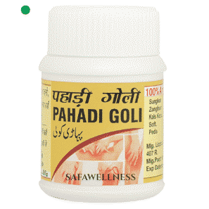MSR Pahadi Goli joint support supplements for strong and flexible joints with Ayurvedic herbal care.
