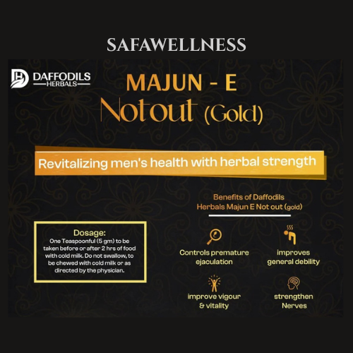 Majun E Notout Gold sex medicine for men – Ayurvedic ED Treatment