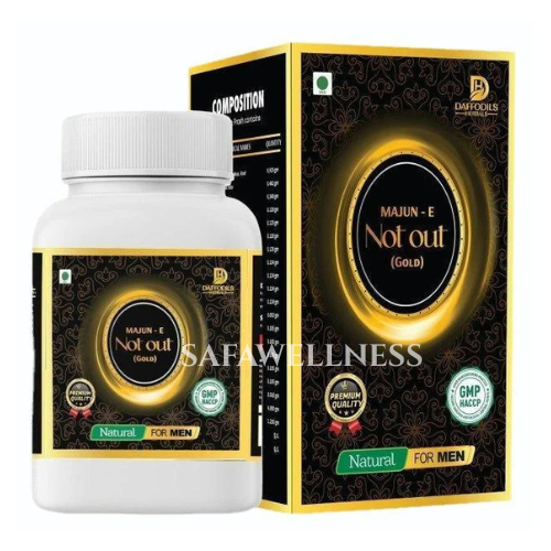 Majun E Not Out Gold sex medicine for men – Herbal Unani & Ayurvedic sexual wellnesss Formula