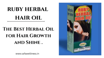 Ruby Herbal Hair Oil – Ayurvedic Hair Oil for Hair Growth and Shine 100 Natural GMP Certified