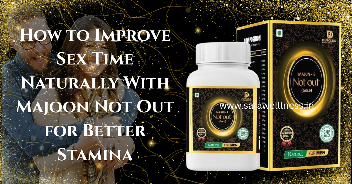 Majoon E Not Out Gold herbal medicine for long lasting in bed and stamina improvement