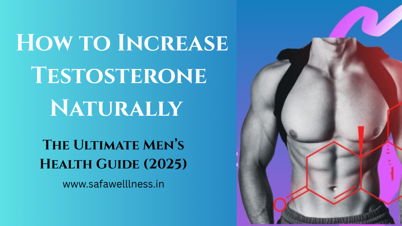 Herbal testosterone booster for men to improve stamina, energy, and performance naturally.
