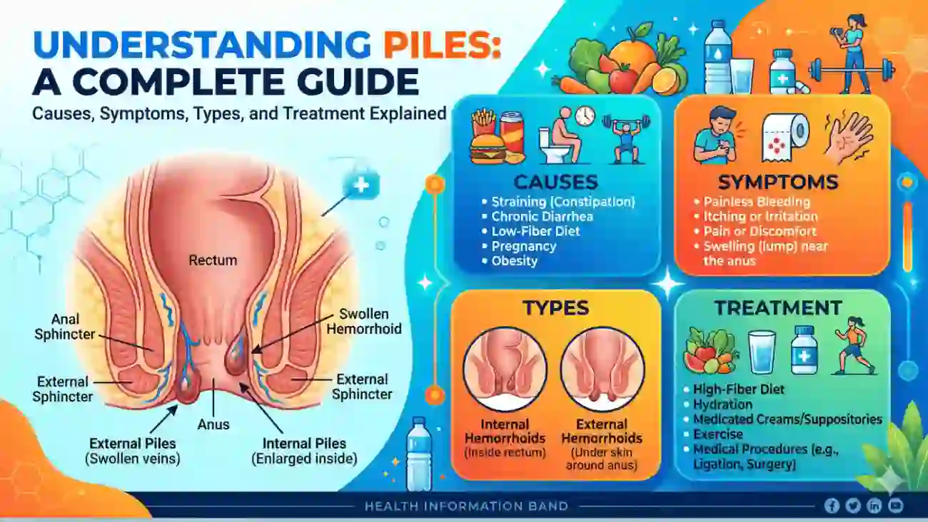 What Is Piles? Causes, Symptoms, Types, and Treatment Explained