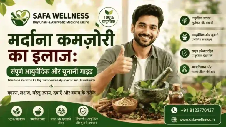 मर्दाना कमज़ोरी का इलाज: संपूर्ण आयुर्वेदिक और यूनानी गाइड